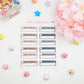 Self Care Act Neutral Box Kiss Cut Sticker Sheet