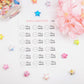 Small Bubble This Week Kiss Cut Sticker Sheet